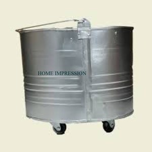 Galvanized <b>Mop</b> <b>Bucket</b> Large Galvanized Reinforced Heavy Duty Thick <b>Mop</b> <b>Bucket</b> For Home and Living Room Cleaning <b>Mop</b> <b>Bucket</b> - Product Image 4