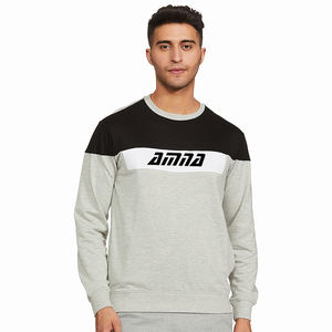 Sweat-shirt élégant pour hommes, manches longues, col rond, Design personnalisé - Product Image 1