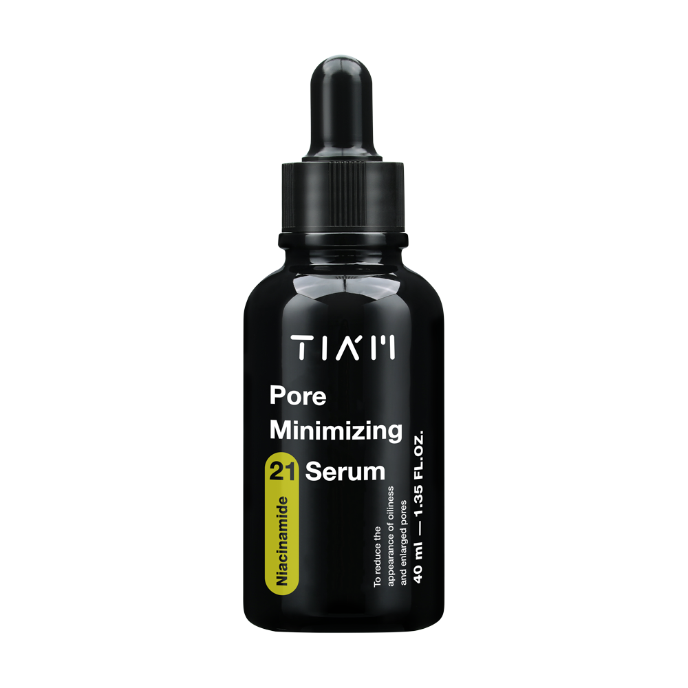 Sérum TIAM 21 minimisant les pores-Fabriqué en Corée Lissant Minimisant Éclaircissant Niacniamide 20% Contrôle du sébum Texture de peau lisse