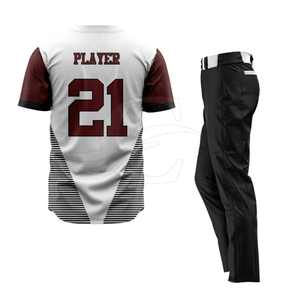 Uniformes de Béisbol al Por Mayor de la Mejor Calidad, Nuevo Diseño, Hechos en Pakistán, Ropa Deportiva de Tallas Grandes, Transpirables, Antibacterianos y Personalizables - Product Image 2