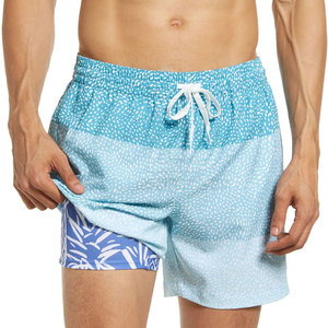 Short de gymnastique décontracté à taille élastique pour hommes, nouveau style, couleur unie, imprimé numériquement pour la plage et l'extérieur à un prix raisonnable - Product Image 1