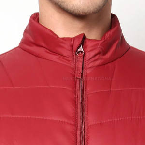 <b>Men's</b> Durable Puffer Jacket for Winter <b>Top</b> Selling Fashion Clothing with Comfortable Stand Collar for Outdoor Use - Product Image 5