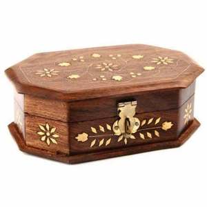 Boîte à bijoux en bois de luxe fabriquée en Inde, faite à la main, pour le rangement et l'exposition de bijoux fins, disponible en gros, Rrsd Trades - Product Image 2