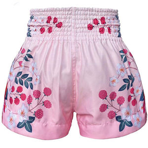 Pantalones cortos de lucha libre para hombre, pantalones cortos de boxeo Muay Thai 2024, novedad - Product Image 4