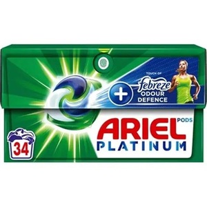 Lessives en dosettes Ariel Platinum Plus Extra Stain Remover pour un nettoyage optimal - Product Image 5
