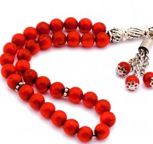 Resina TASBIH TRADION SMOOTH ROSARIO MUSULMÁN EID REGALOS Oración cuenta ámbar Misbah33 Cuentas hombre musulmán Rosario Islámico Eid tesbih - Product Image 5