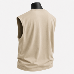 Camiseta sin mangas extragrande para hombre, con gráfico personalizado, de algodón, para gimnasio y musculación - Product Image 5