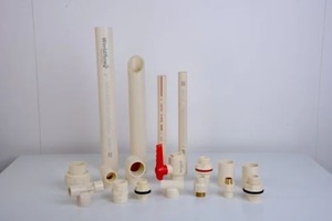 Tuyaux CPVC de qualité industrielle de 2 pouces de long, longueur de 3 mètres, paquet de 10 pièces, annexe 40, traitement des fluides Borewell, fabriqué en Inde - Product Image 2