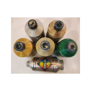 Fil métallique à tricoter circulaire plat en polyester de type MH de haute qualité pour le tissage de broderie Exportateur mondial assuré pour la couture - Product Image 1