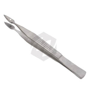 Walter-CARMALT Pince à échardes 4.75 pouces à pointe droite en acier inoxydable Pince à épiler pour premiers soins chirurgicaux Instruments médicaux antidérapants - Product Image 6