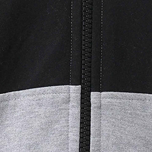 Sweat à capuche respirant surdimensionné pour hommes haute qualité fermeture éclair personnalisée Street Wear poches impression de base fabricants Direct basics Hoodie - Product Image 6