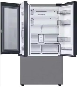 Réfrigérateur à 4 portes françaises de qualité supérieure, 28 pieds cubes, avec écran tactile, en acier inoxydable - Product Image 1