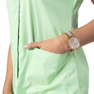 Customize Medical V-Neck Women Scrub All Over Print <b>Doctor</b> Nurse Scrubs Children's Hospital Uniform - Product Image 3