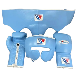Ensemble de boxe professionnel de haute qualité, personnalisé, tendance, gants en cuir de vache véritable et en PU, vente en gros, entraînement, scène sportive - Product Image 1