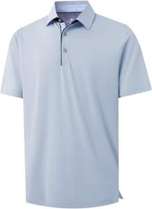 เสื้อโปโลผ้าคอตตอนสำหรับผู้ชายคอลเลกชั่นล่าสุดผ้าเจอร์ซีย์สีพื้น - Product Image 2