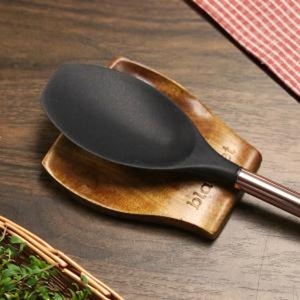 Cuchara de madera de alta venta, cuchara decorativa en forma de cuchara, tenedor para el hogar, Cocina, Restaurante, adorno de regalo de boda - Product Image 1