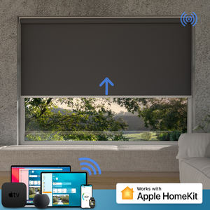 Zemismart Alexa Google Home Siri contrôle vocal Gary TUYA pare-brise à rouleau motorisé 100% occultant Smart <span class=keywords><strong>store</strong></span> rideaux Homekit - Product Image 2