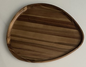 Acacia <b>Large</b> Canarium shape serving <b>tray</b> - Product Image 2