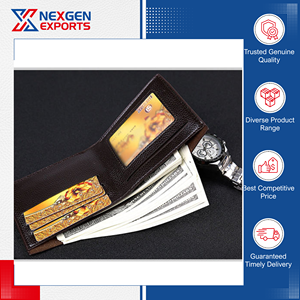 Oferta inmejorable en calidad asegurada Diseño atractivo Cartera de cuero de PU unisex a precio de mercado nominal del distribuidor indio - Product Image 3