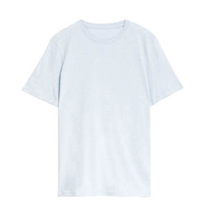 T-shirt basique à manches courtes et col rond pour adulte, T-shirt en coton HD, T-shirt vierge - Product Image 2