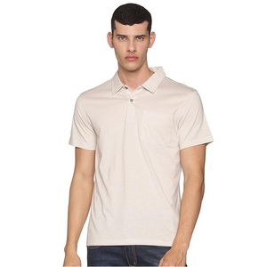 Exportation de qualité col cou t-shirt excellent choix pour les hommes routine décontractée avec simple look propre disponible au prix d'usine - Product Image 3