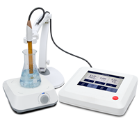Analyseur d'eau multi-paramètres PH Mètre Écran tactile Liquide pH ORP Machine de mesure de la conductivité
