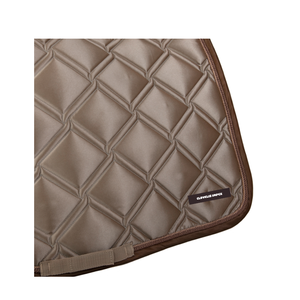 Tapis de selle matelassé en coton à motif losanges, style western anglais, respirant, avec rembourrage en polyester compressé, idéal pour le dressage équestre de haute performance – Meilleures ventes - Product Image 2