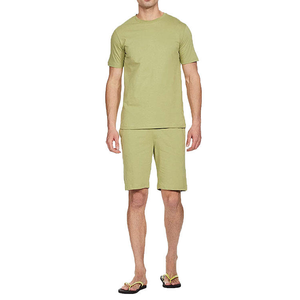 Ensemble de survêtement décontracté pour homme, shorts d'été, respirant, 100% coton, style streetwear - Product Image 4