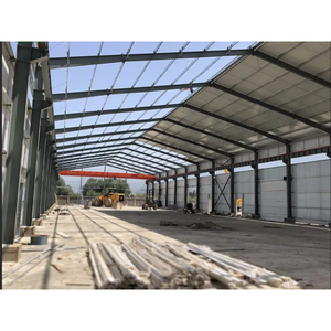China Venda quente Metal edifício Prefab aço <span class=keywords><strong>Hangar</strong></span> armazém estrutura aço <span class=keywords><strong>hangar</strong></span> - Product Image 4