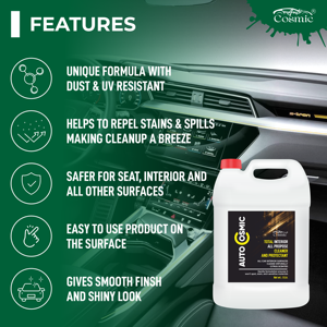 Limpiador de Interiores de Automóviles Ecológico de Excelente Calidad de 5 Litros para una Limpieza Suave pero Eficaz de Todas las Superficies a Precio de Mayoreo - Product Image 5