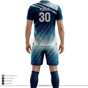 Uniforme de Fútbol MAWRA Personalizado para Clubes, con Nombre, Número y Diseño de Logotipo para Clubes y Equipos - Product Image 3