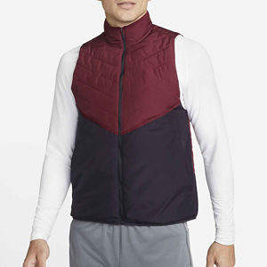 Gilets pour hommes personnalisés à la vente chaude, veste matelassée à bulles, sans manches, gilet chaud d'hiver en stock, conception personnalisée, gilet matelassé, service OEM - Product Image 1