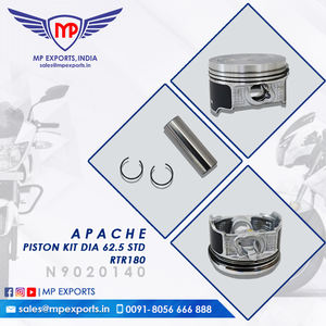 Kit de Piston Dia 62.5 std pour Apache 180 disponible en vente à un prix très bas vers l'afrique - Product Image 3