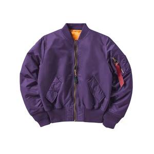 Deportes de moda de los hombres personalizados de invierno desgaste chaqueta de bombardero, venta al por mayor de los hombres lettermen nylon chaqueta de bombardero con los hombres - Product Image 1