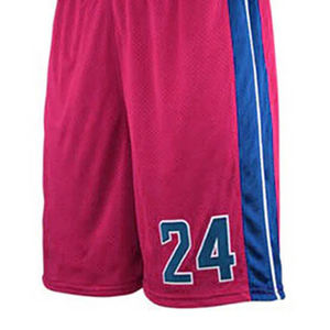 Uniformes de lacrosse imprimés par transfert thermique personnalisés, tissu en maille 100% polyester / Shorts de lacrosse en maille polyester - Séchage rapide - Product Image 5