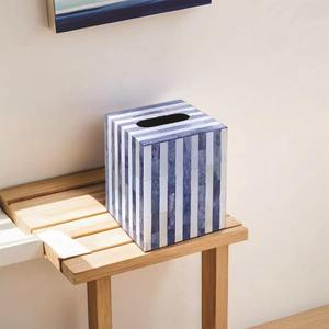 Porte-mouchoirs en nacre |   Boîte décorative en coquillage de qualité supérieure - Product Image 3