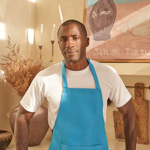 Tablier de cuisine unisexe sans manches en polyester non tissé BEAM 100 %, respirant, écologique, anti-humidité, économe en eau, simple et pratique pour le quotidien - Product Image 4