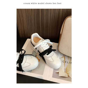 Zapatillas Deportivas de Mujer con Cordones, de Goma, con Luces, Estilo Informal para Caminar, de Caña Baja, para Otoño, Ligeras, Altura Inferior a 10 cm - Product Image 4