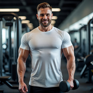 Compression Athletic <b>T</b> <b>Shirt</b> <b>Men's</b> <b>Swim</b> 100% Polyester <b>T</b> <b>Shirt</b> <b>Men</b> Gym Fitness Wear Exercise Tee Tops <b>Mens</b> - Product Image 6