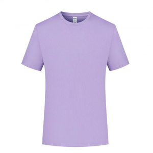 Oem alta calidad personalizado su logotipo de la marca 100% algodón o-cuello de punto sólido Regular Fit Quick Dry camiseta Casual de los hombres - Product Image 6