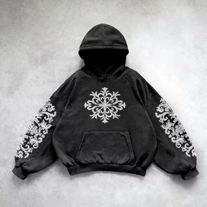 Sweat à capuche unisexe d'hiver en tissu épais, sweat à capuche en gros, saison d'hiver, sweat à capuche unisexe confortable en polaire, streetwear décontracté - Product Image 1