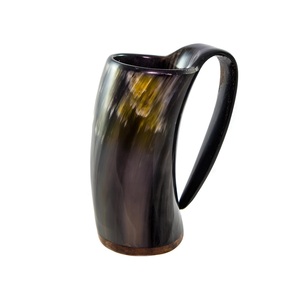 แก้วมัลกระทิงไวกิ้งดั้งเดิม Tankard โดย Thor Horn | ชุดของขวัญกระทิงยุคกลางของแท้/สมบูรณ์ - Product Image 3