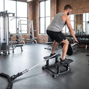 Plateforme haute multifonctionnelle VIGFIT T-Bar Row pour les exercices de rame sur barre en T, squats et levées de fessiers en position debout - Product Image 2