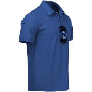 Chemises polo pour hommes en gros, toucher frais, imperméables, de haute qualité, vierges, broderie personnalisée, prêtes à porter, tricot sportif, séchage rapide - Product Image 1