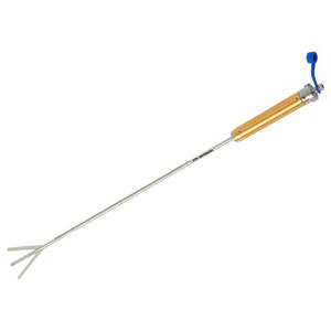 Rétracteur chirurgical à lame à 3 branches, couleur jaune, réutilisable et autoclavable, pour chirurgie laparoscopique mini-invasive - Product Image 2