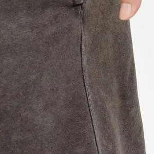 Pantalones cortos de lavado ácido para hombre de estilo Streetwear con vibraciones clásicas y pantalones cortos casuales de lavado ácido para hombre desteñidos - Product Image 6