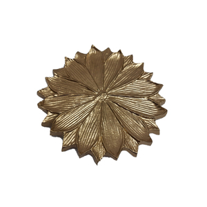 Plat de service en forme de feuille en aluminium noir en vrac personnalisé vaisselle écologique pour la maison et le restaurant plateau de service fini - Product Image 4