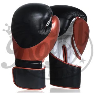 High quality professional cowhide boxing training gloves PU leather winning fighting sports boxing gloves