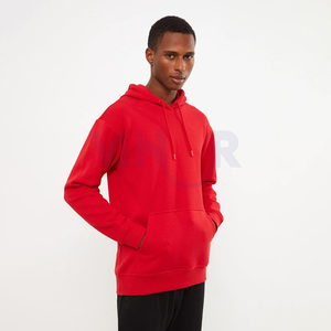 Vente en gros 100% coton pull à capuche pour hommes super doux polaire hiver vêtements de sport poids lourd conception thermique numérique brodé - Product Image 2