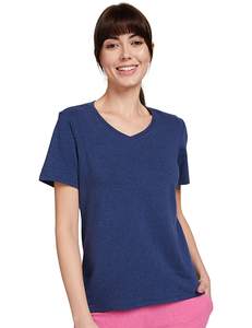 Camiseta relajada de algodón suave y cómoda para mujer, camiseta transpirable de verano a la moda y con aspecto bonito - Product Image 1